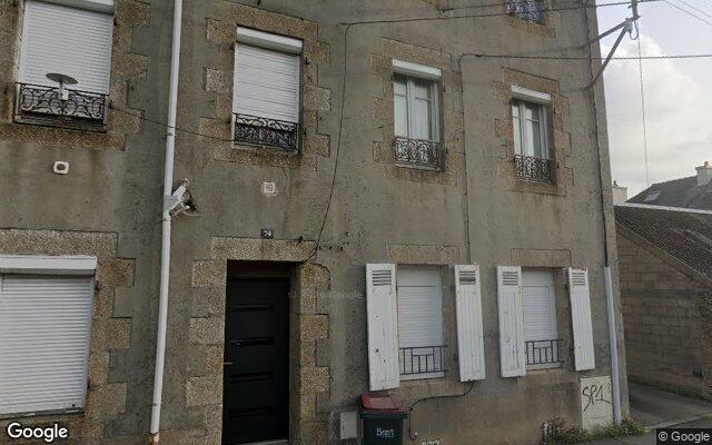 Façade : 74 rue Yves Giloux, Brest